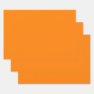 Amber (SAE/ECE) (solid colour) Wrapping Paper Sheet