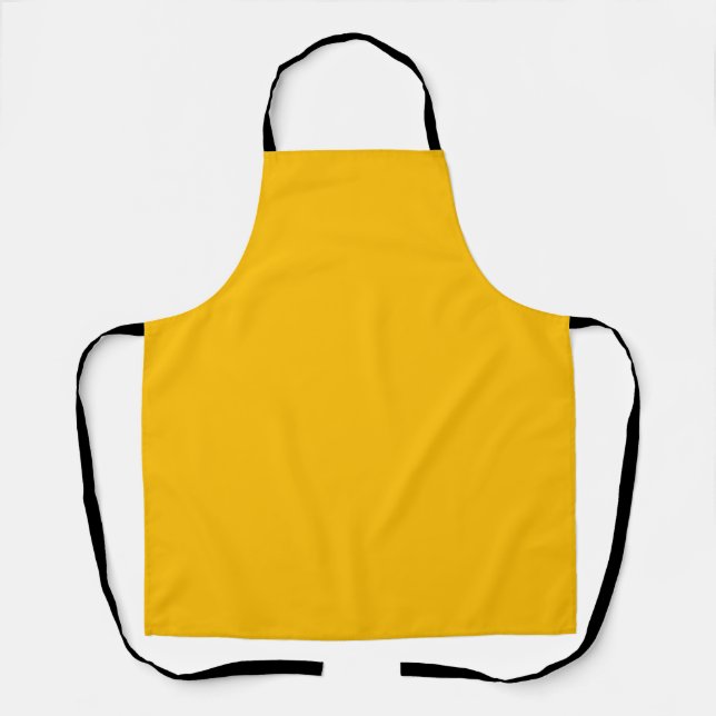 Amber	 (solid colour)  apron (Front)