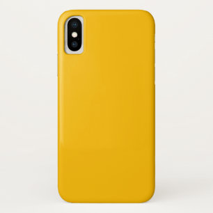 Amber	 (solid colour)  iPhone x case