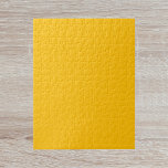 Amber Solid Colour Jigsaw Puzzle<br><div class="desc">Amber Solid Colour</div>