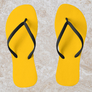 Amber Solid Colour Thongs