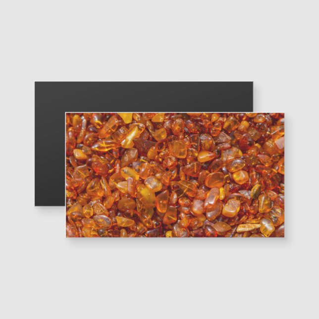 Amber stones (Front/Back)