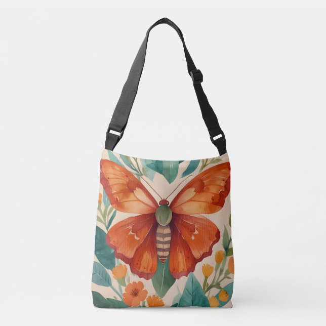 Amber Wings Crossbody Bag (Front)