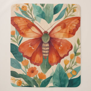 Amber Wings Sherpa Blanket