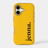 Amber Yellow Solid Colour Elegant Name