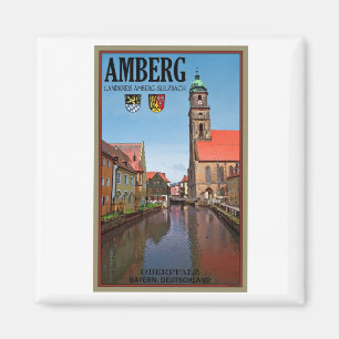Amberg - Vils River Magnet