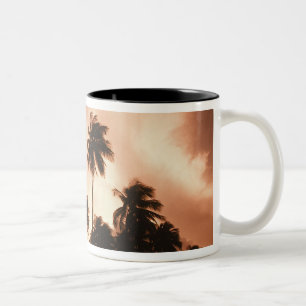 Ambergris Caye, Belise, Central America. 2 Two-Tone Coffee Mug