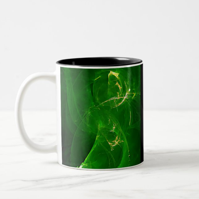 Amberlight 2 Design Two-Tone Coffee Mug (Left)