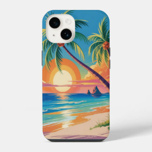 Ambiance Estivale iPhone 14 Case