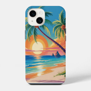 Ambiance Estivale iPhone 14 Case