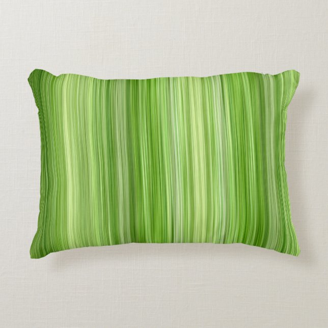 Ambient 3 Green, Original modern design "Key Lime" Decorative Cushion (Front)