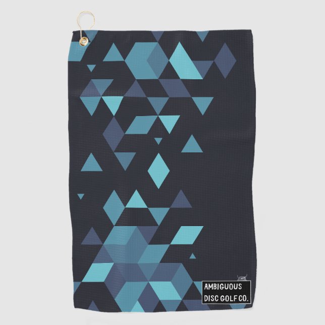 Ambiguous Disc Golf Disc Bag Towel (Front)