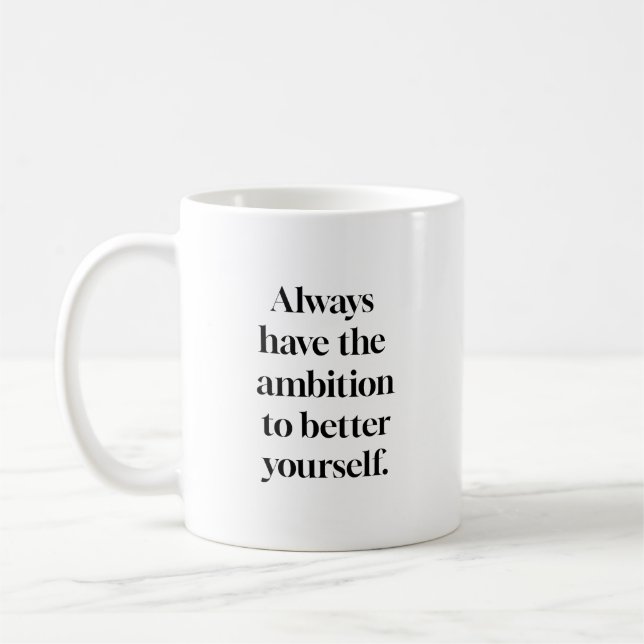 Ambition Mug (Left)