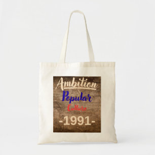 Ambition: Popular Culture Tote Bag