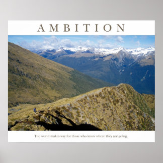 Ambition Poster