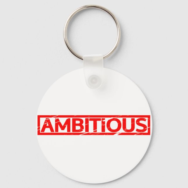 Ambitious Stamp Key Ring (Front)