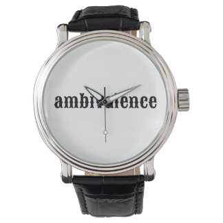 Ambivalence Watch