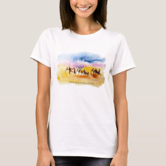 Amboseli Elephant Herd print T-Shirt