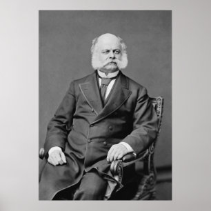 Ambrose Burnside and His Sideburns Poster
