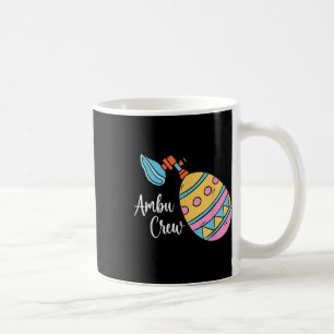 Ambu Crew Respiratory Therapist Nursing Egg Lungs Coffee Mug