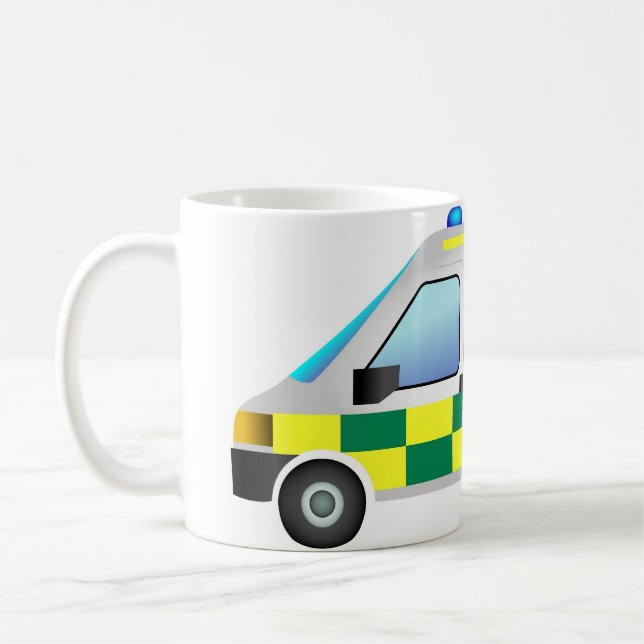 ambulance coffee mug (Left)