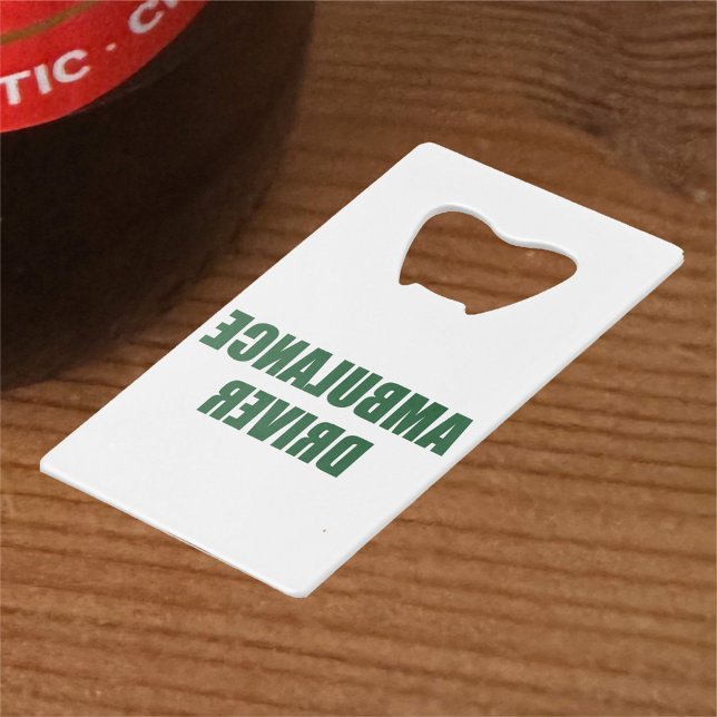 Ambulance Driver (Creator Uploaded)