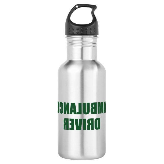 Ambulance Driver 532 Ml Water Bottle (Front)