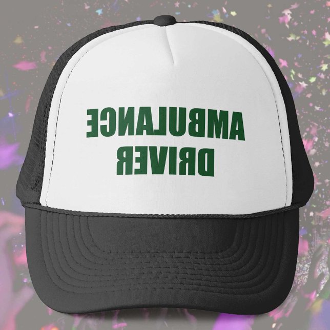 Ambulance Driver Trucker Hat (Creator Uploaded)
