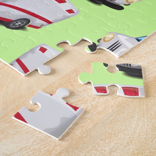 Ambulance Jigsaw Puzzle (Side)
