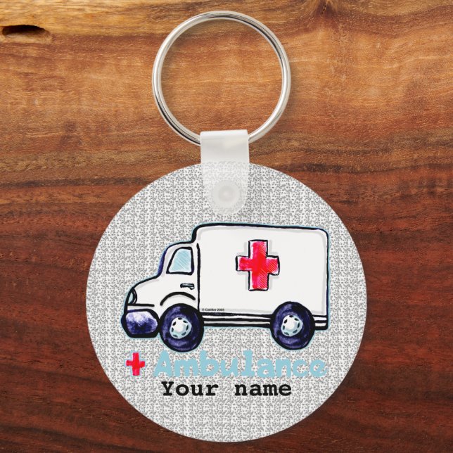 Ambulance Key Ring (Front)
