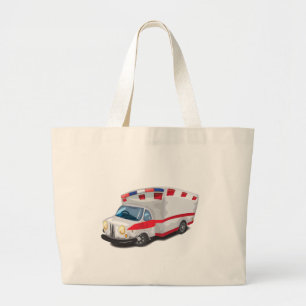 Ambulance Large Tote Bag