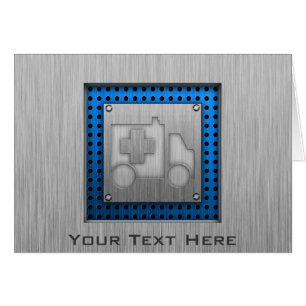 Ambulance; Metal-look