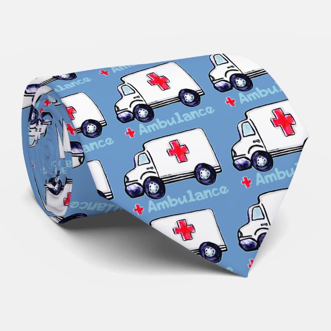 Ambulance Tie (Rolled)