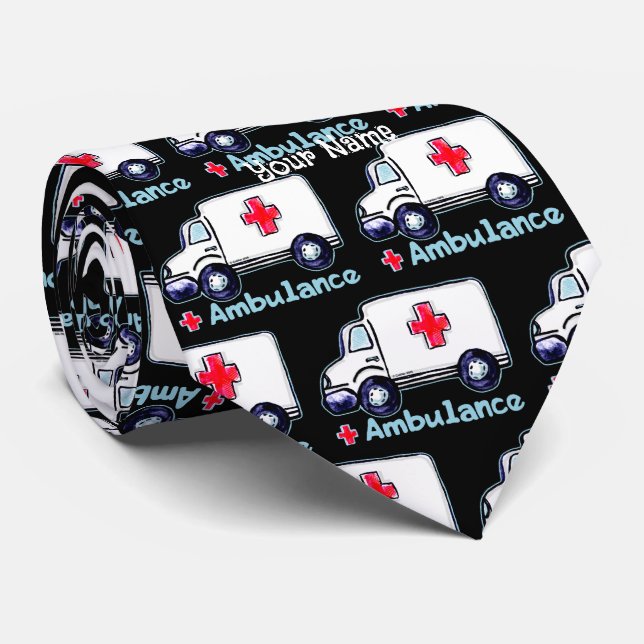 Ambulance Tie (Rolled)