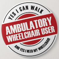 Ambulatory Wheelchair User