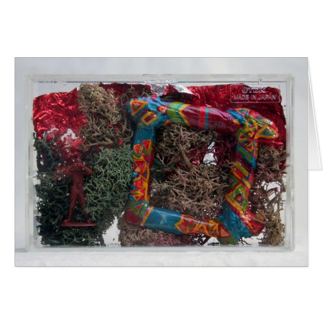 Ambush Embuscade K7 1986 Mixed-media Card (Front Horizontal)