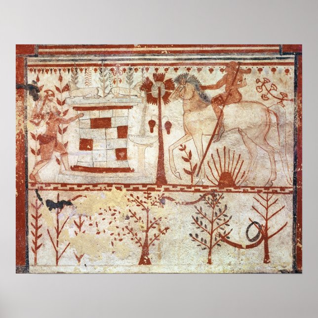 Ambush of the Trojan Prince Troilus Poster (Front)