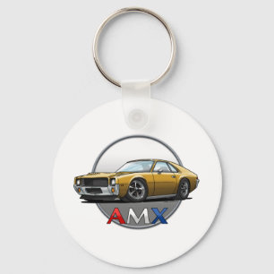 AMC_AMX_gold Key Ring