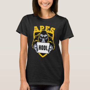 Amc   Apes Together Strong   Stock Hodl To The Moo T-Shirt