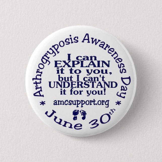 AMC Awareness Day Pin (Front)
