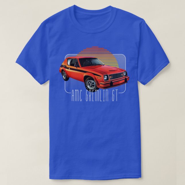 AMC Gremlin Retro Classic Lover Design T-Shirt (Design Front)