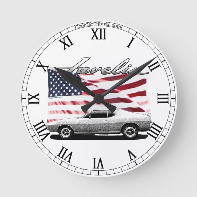 AMC Javelin AMX muscle car - Clock (Front)