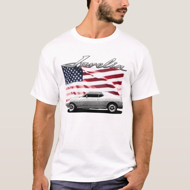 AMC Javelin AMX muscle car T-shirt (Front)