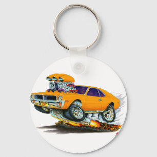 AMC Javelin Orange Car Key Ring