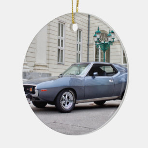 AMC Javelin SST 1974 Ceramic Ornament