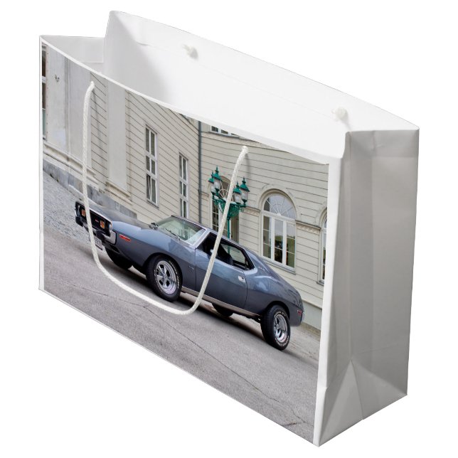 AMC Javelin SST 1974 Large Gift Bag (Front Angled)