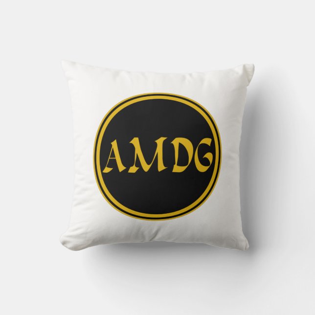 AMDG CUSHION (Front)