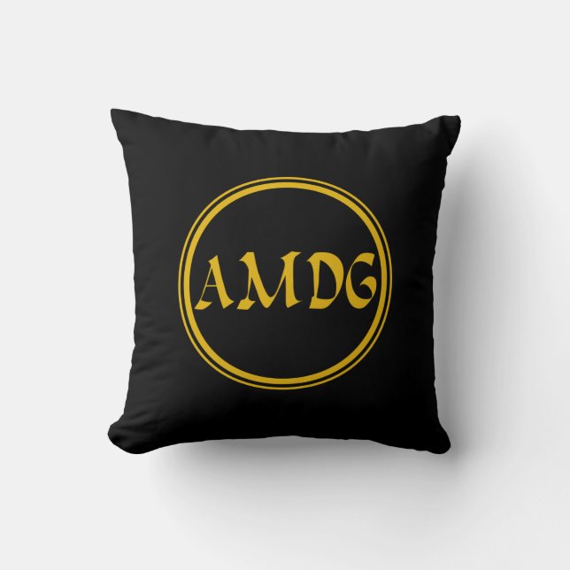 AMDG CUSHION (Front)