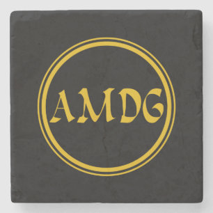 AMDG STONE COASTER