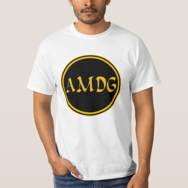 AMDG T-Shirt (Front)